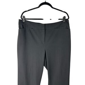 Ann Taylor Pants Womens Size‎ 14 Black Straight Leg Career Work Office Trousers